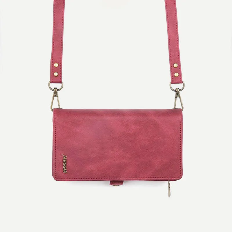 2 IN 1 Phone Bag Wallet Case for iPhone with Crossbody Strap