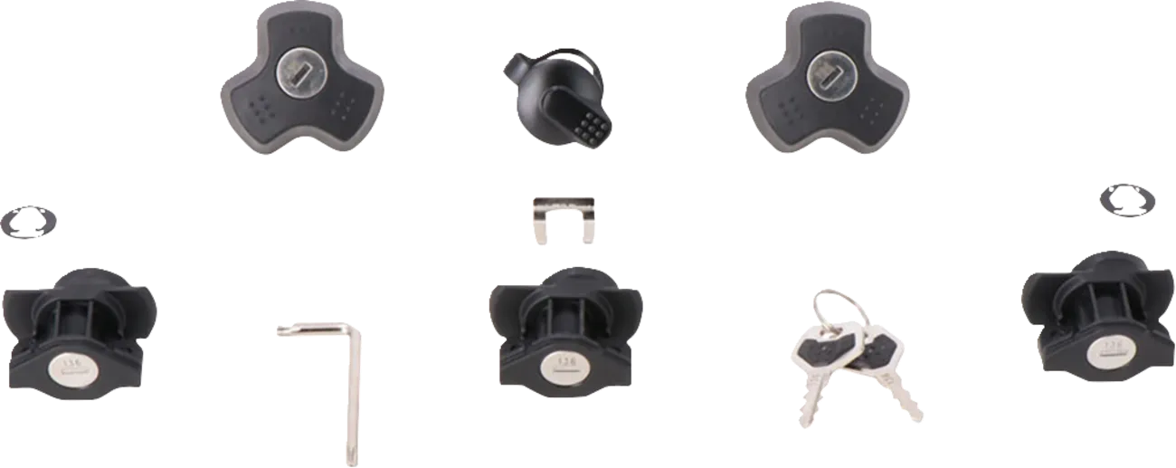 3 DUSC Lock Set with 2 Anti-theft Devices