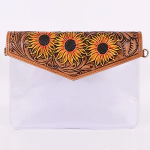 ADBGL119 American Darling Hand Tooled Genuine Leather Women Bag Western Handbag Purse