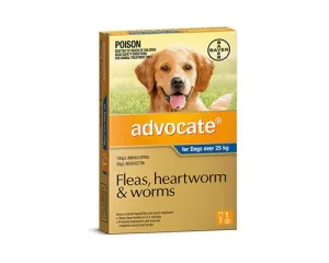 ADVOCATE DOG OVER 25KG 1PK