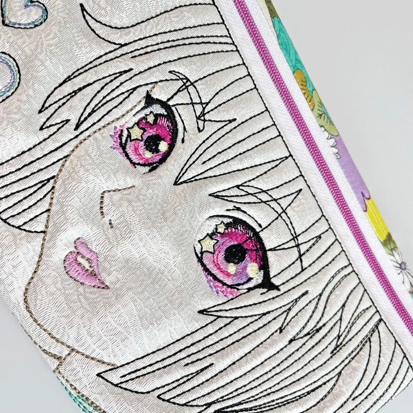 Anime Inspired Cosmetic Bag
