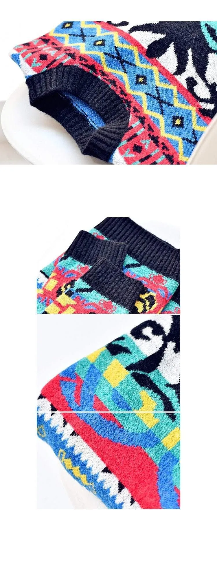 Artful Tribe Vibrant Sweater