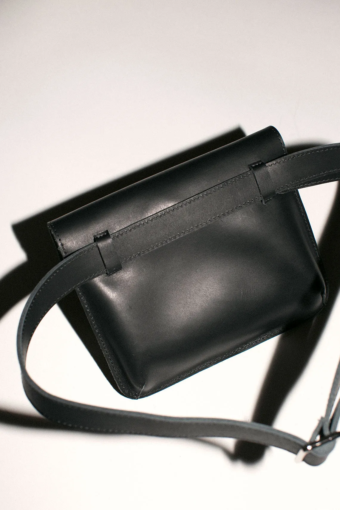 Black Quinn Belt Bag