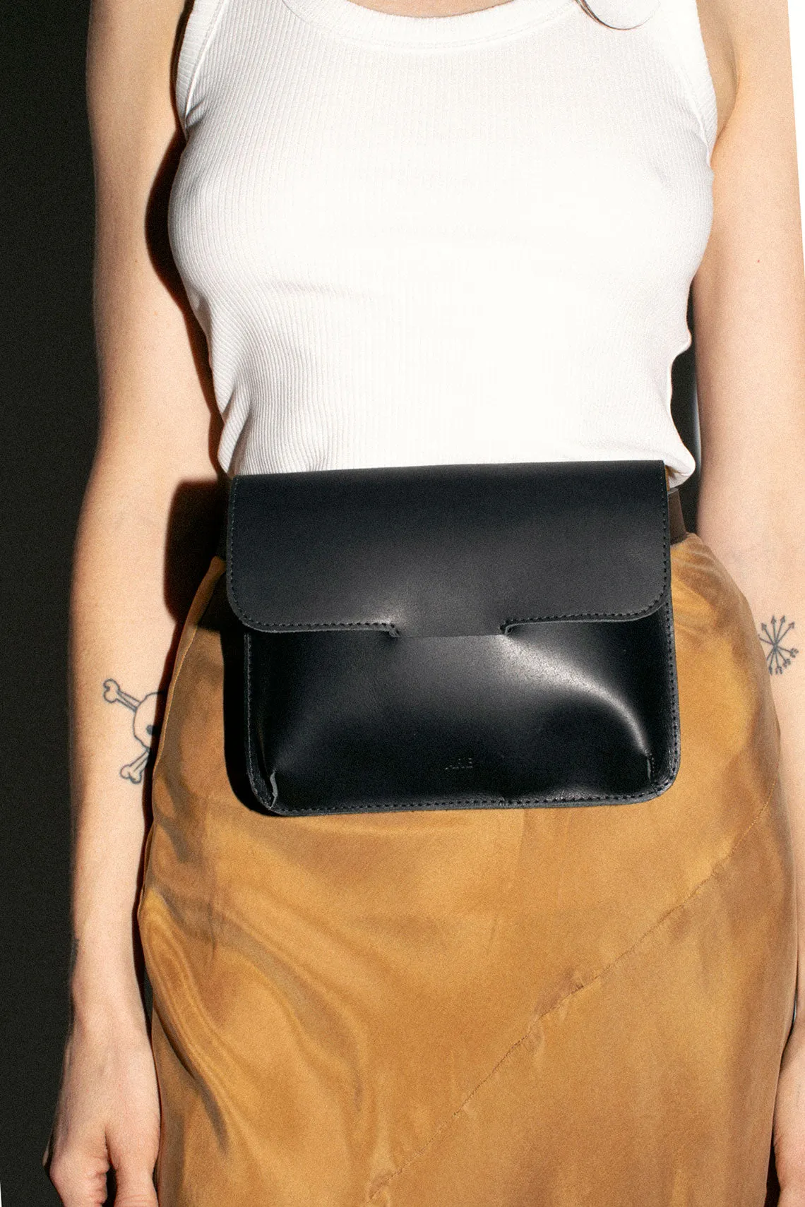 Black Quinn Belt Bag