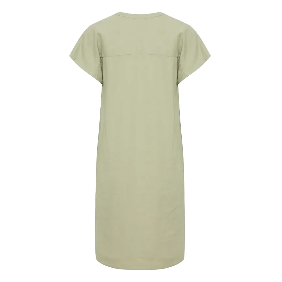 b.young vestito da donna con scollo a V Byfalakka 20811336 160213 tè