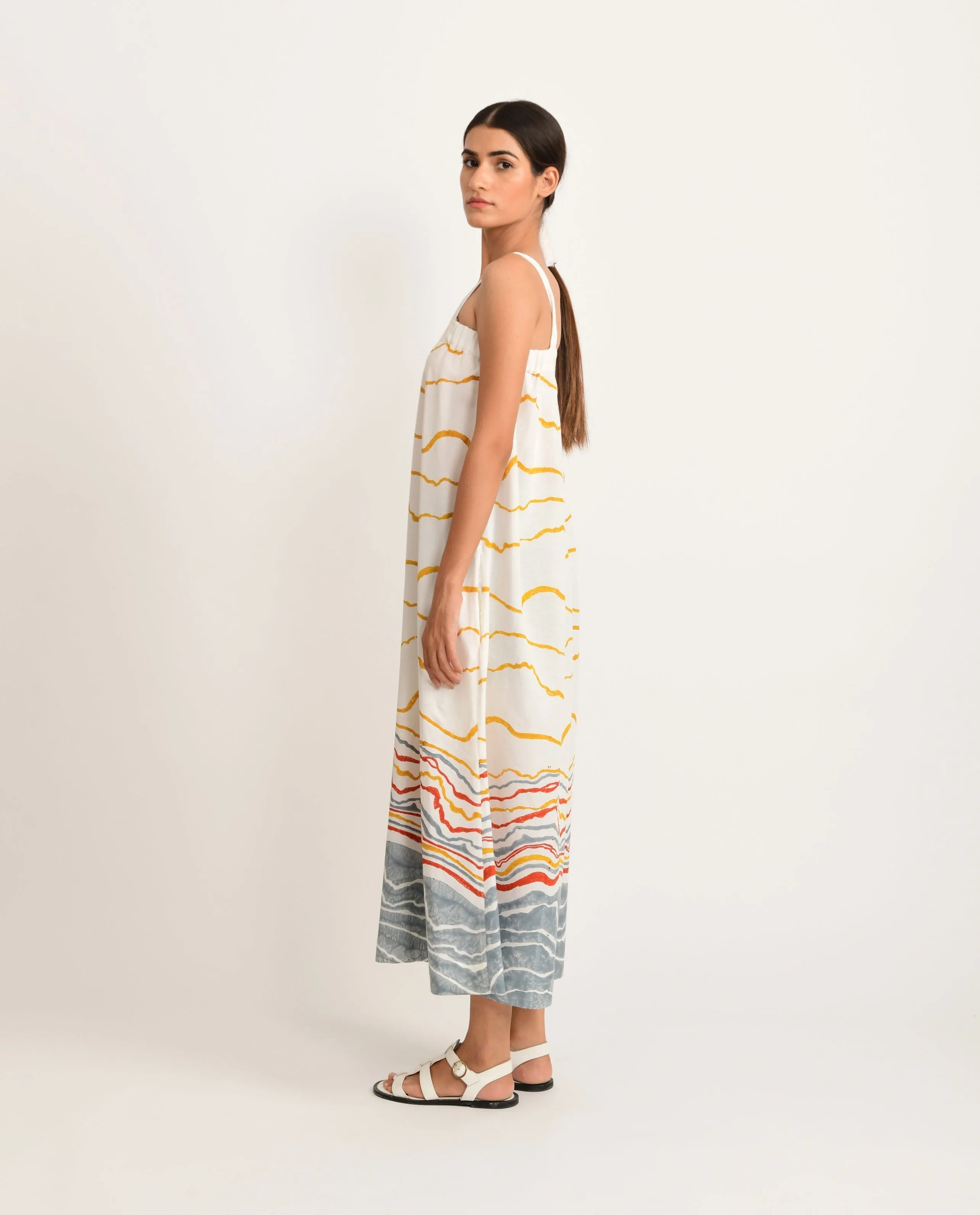 Casual Block Printed Jumpsuit