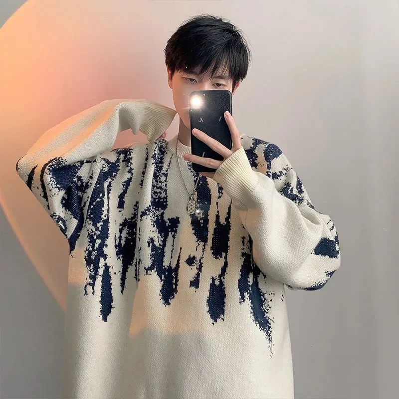 Casual Knitted Pullover Sweater