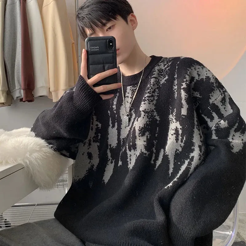 Casual Knitted Pullover Sweater
