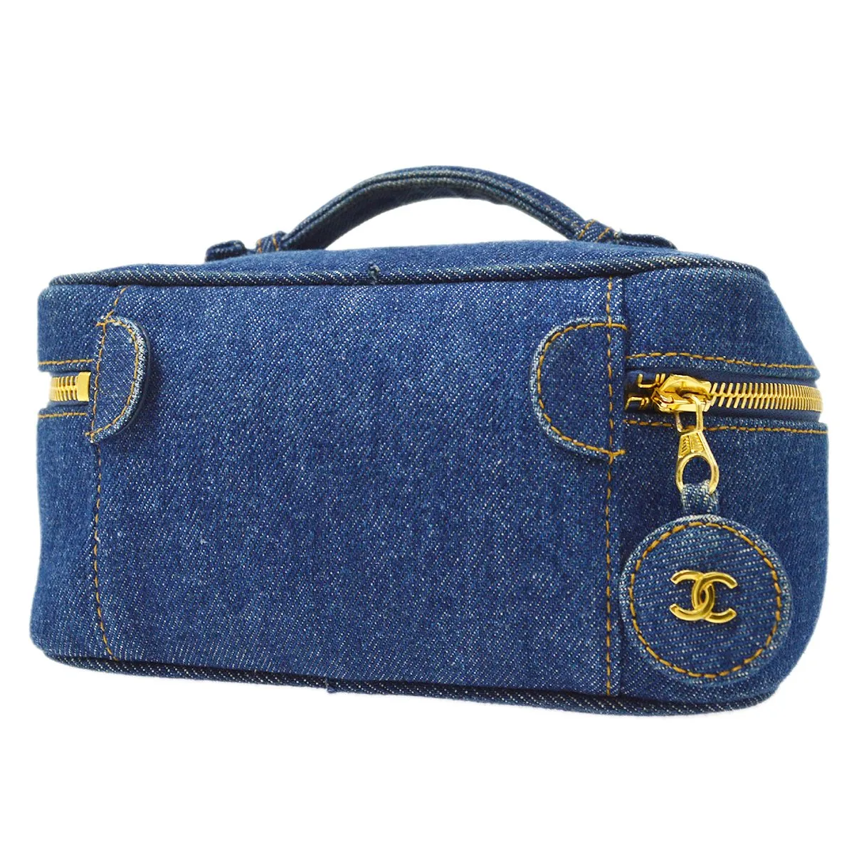 CHANEL 1997 Cosmetic Vanity Handbag 90163