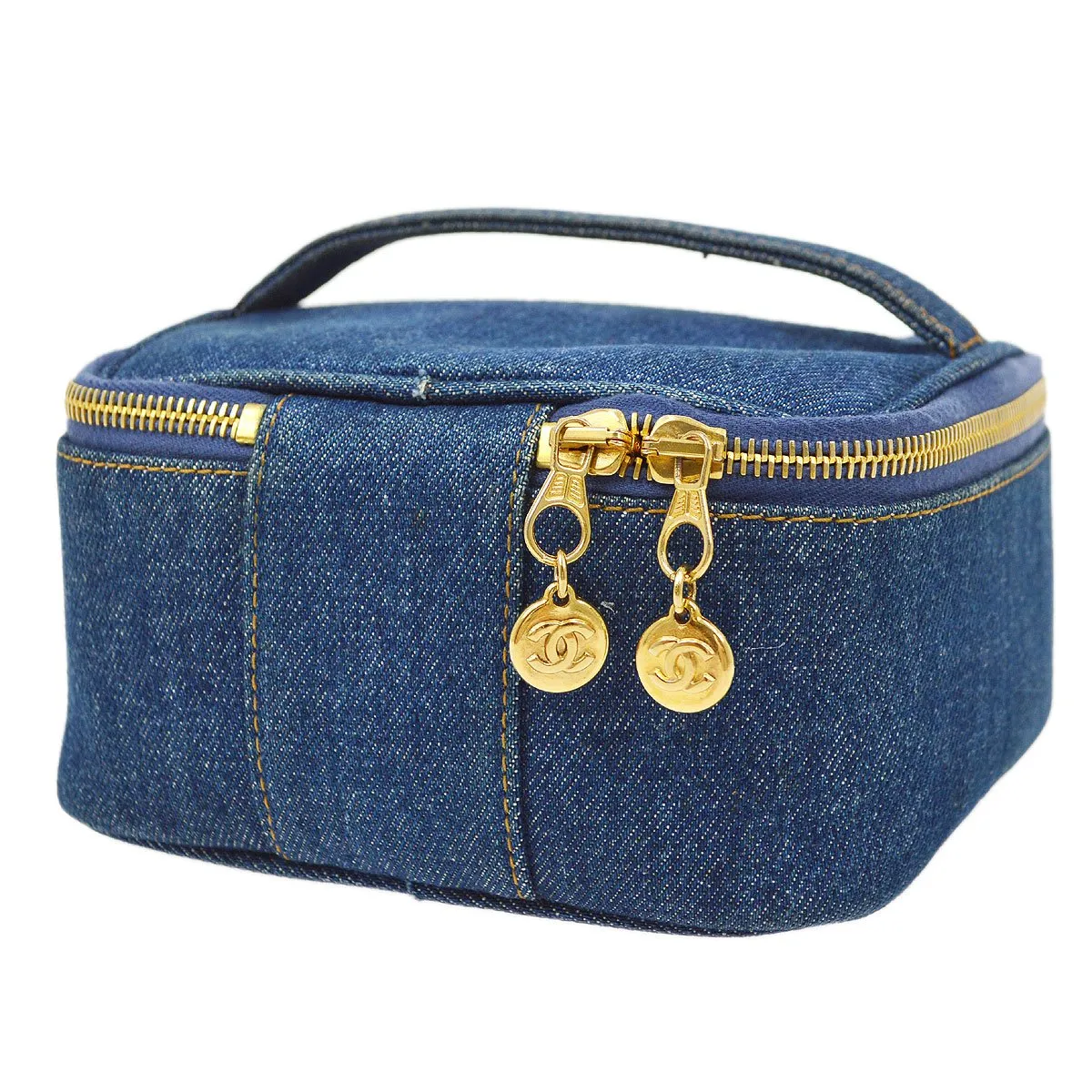 CHANEL 1997 Cosmetic Vanity Handbag 91385