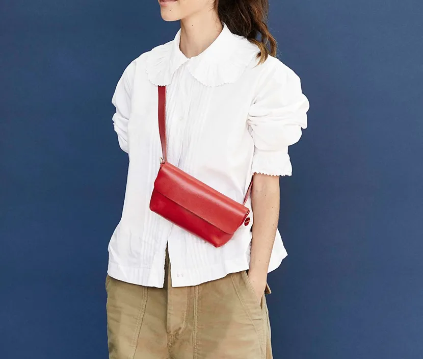 Cherry Red Fanny Pack