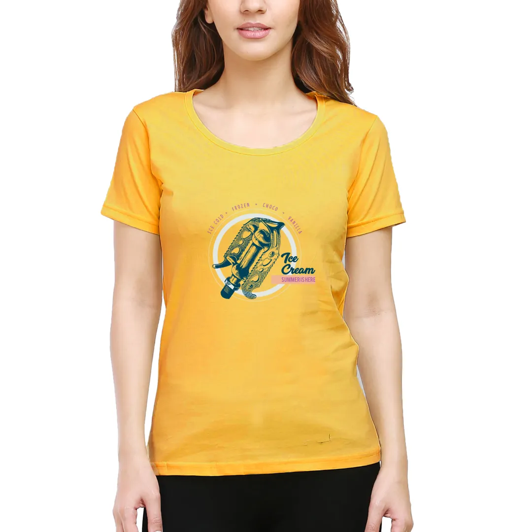 Cyclop Women's  Icecream Cycling T-Shirt