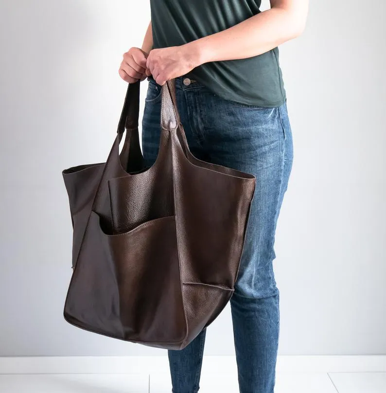 elveswallet Retro Large Capacity One Shoulder Tote Bag