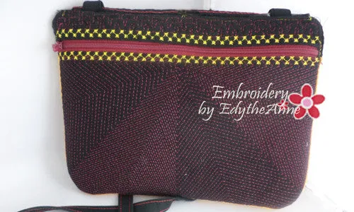 FAITH-BASED CROSS IN THE HOOP BAG w/FLAP - Digital Download