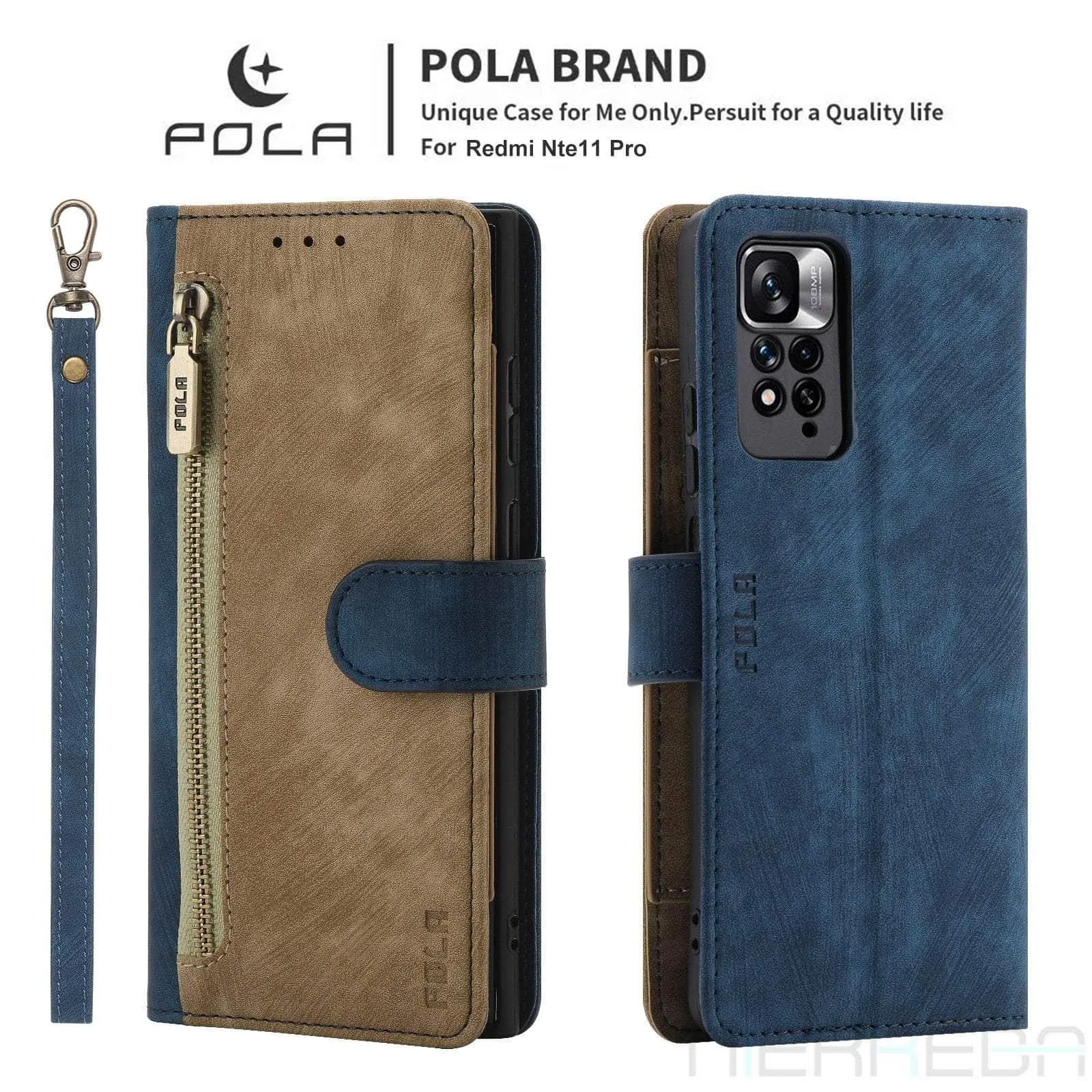 Galaxy A14 Anti-Theft Brush Leather Case