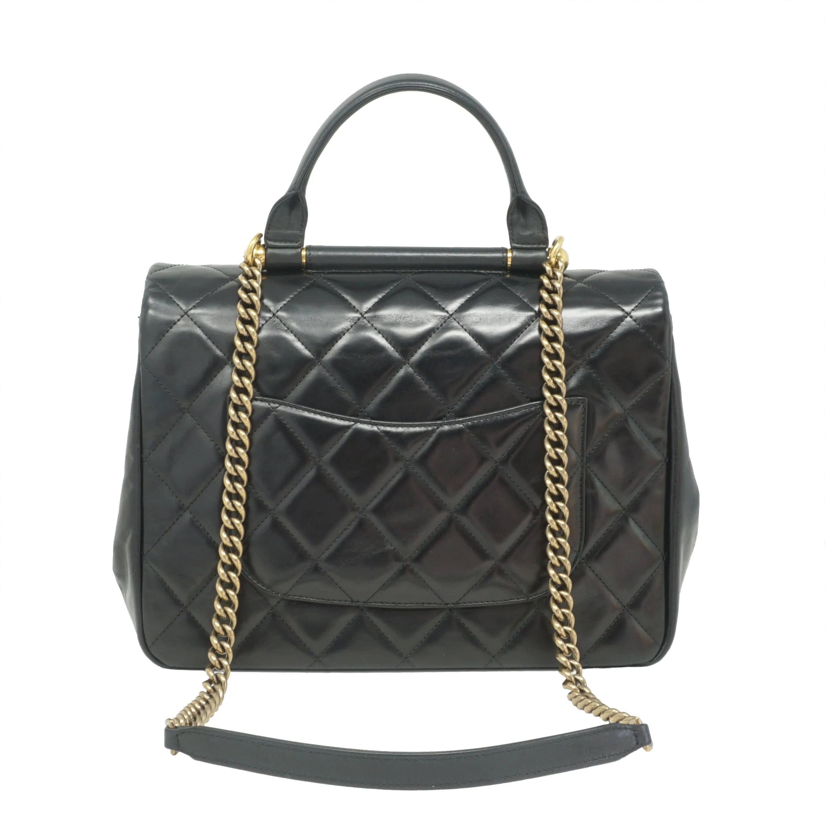 Handle Flap Bag