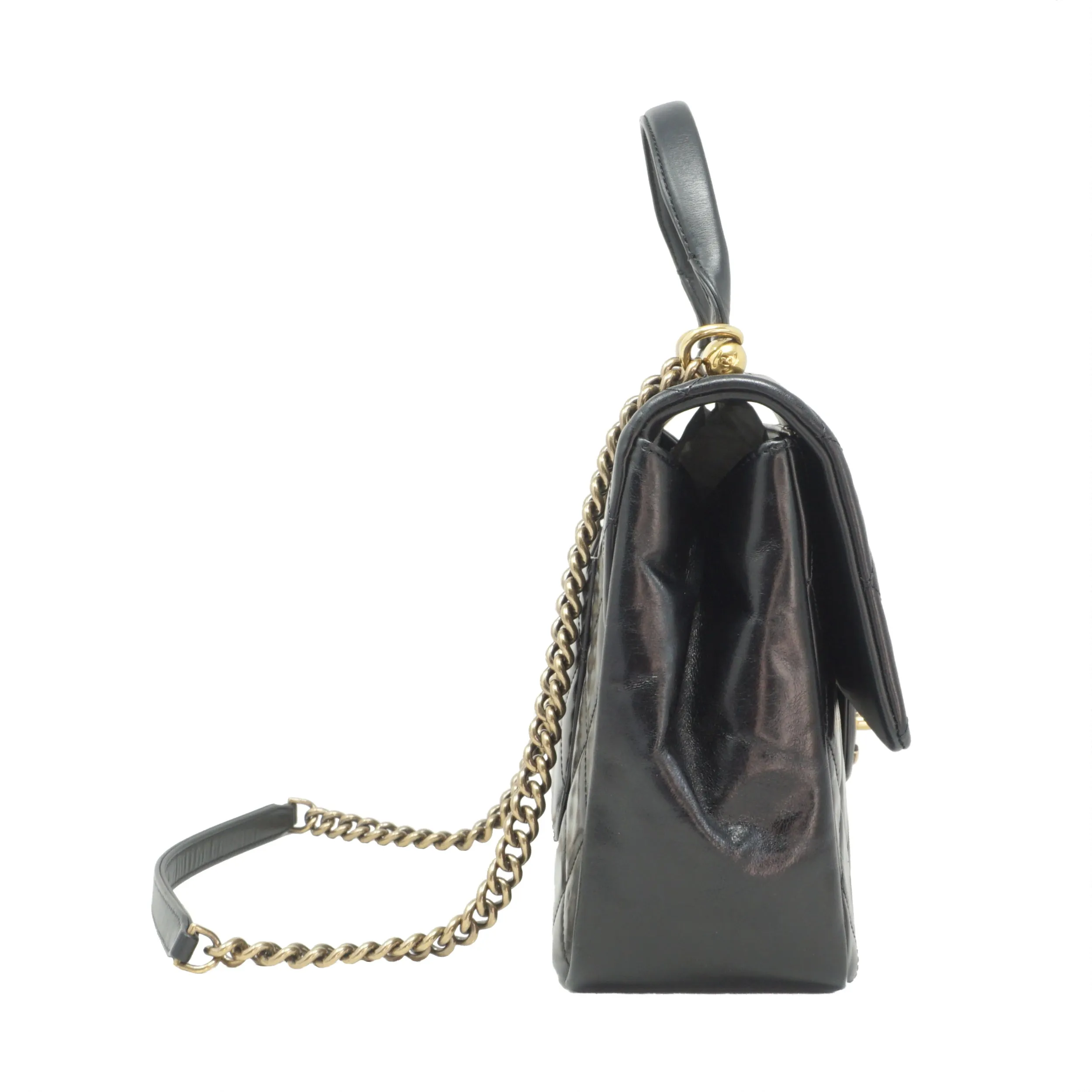 Handle Flap Bag