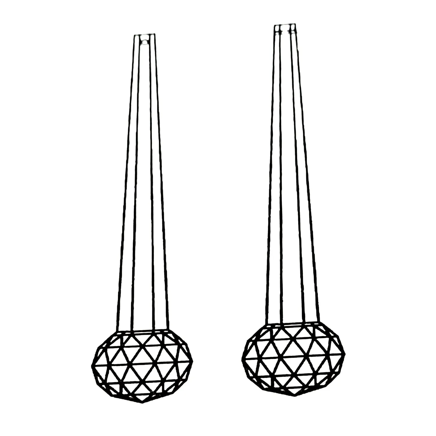 Hanging Crystal Suncatcher 4-in Magnificent Crystal Clear Combination Drop Prism