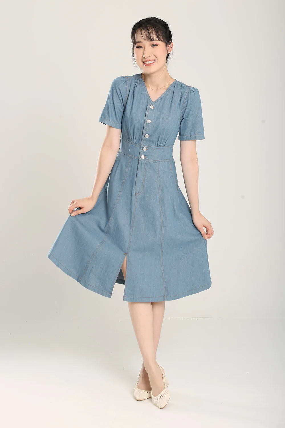 Janelle Denim in Light Wash
