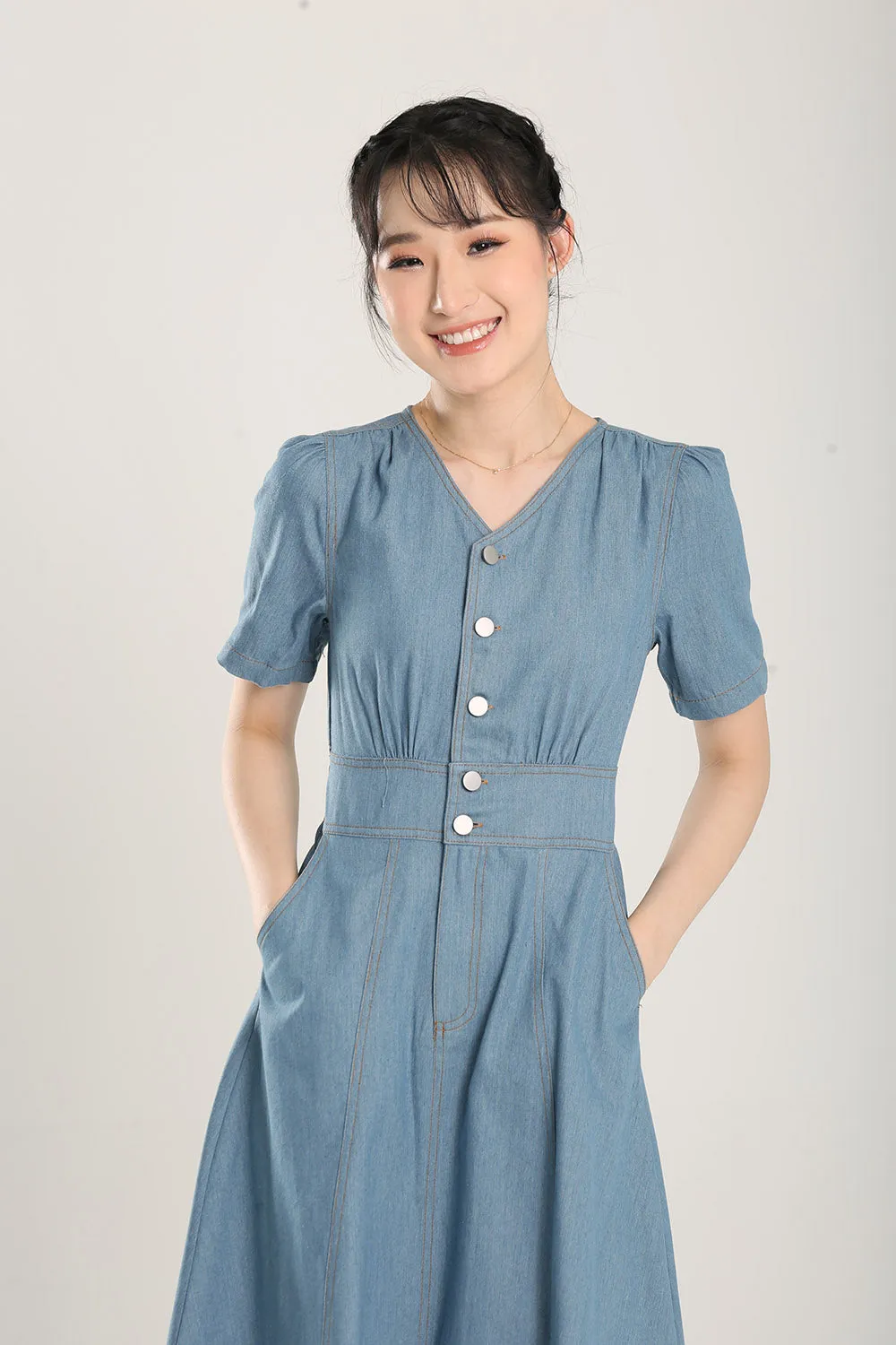 Janelle Denim in Light Wash
