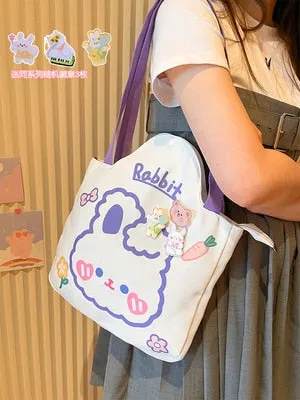 Kawaii Bear Rabbit Shoulder Bag
