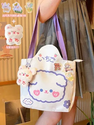 Kawaii Bear Rabbit Shoulder Bag