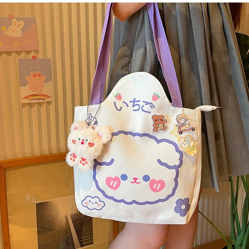 Kawaii Bear Rabbit Shoulder Bag
