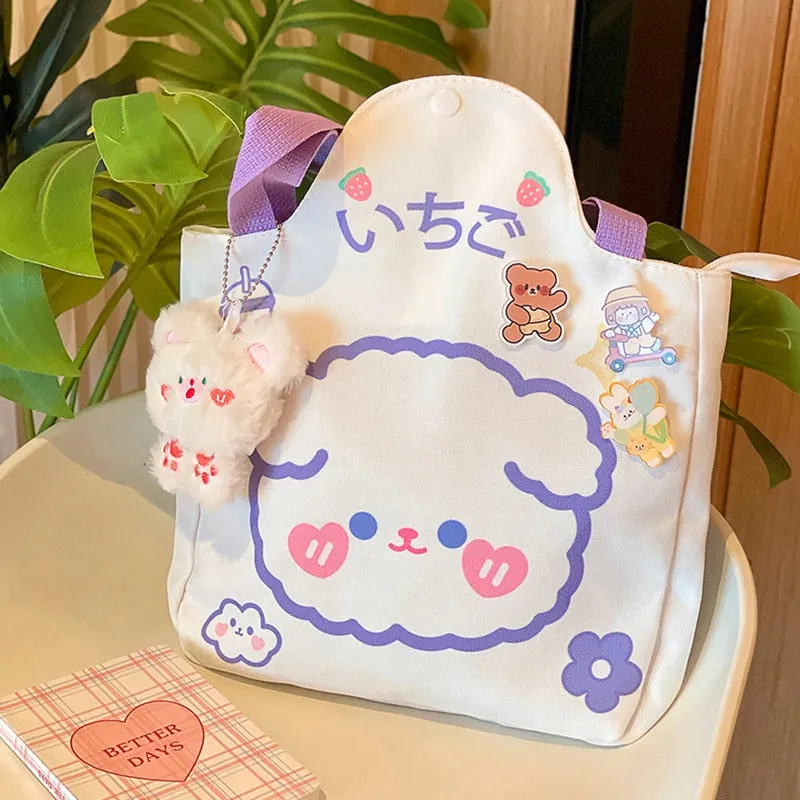 Kawaii Bear Rabbit Shoulder Bag