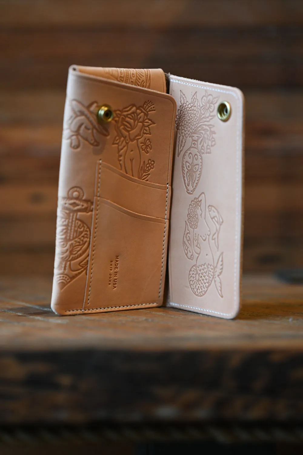 Kyler Martz x Ship John - "Full Sleeve" - Gibson XL Wallet