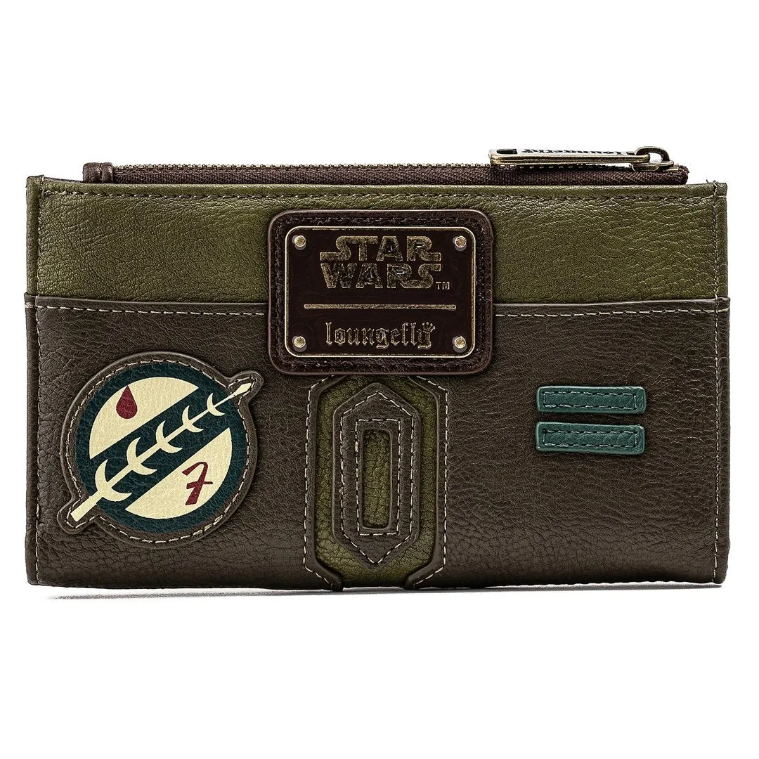 Loungefly Star Wars Boba Fett Flap Wallet