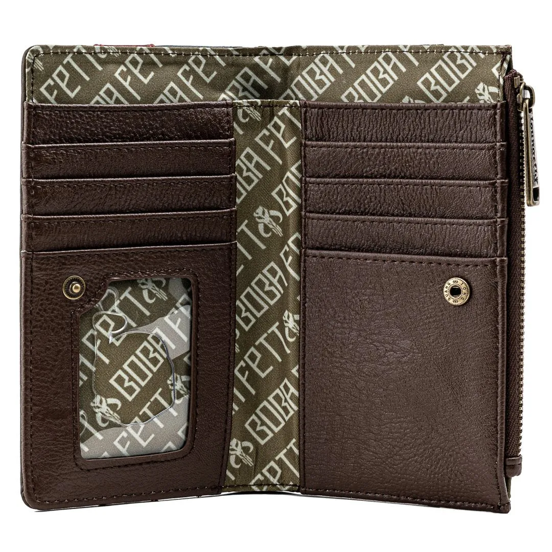 Loungefly Star Wars Boba Fett Flap Wallet