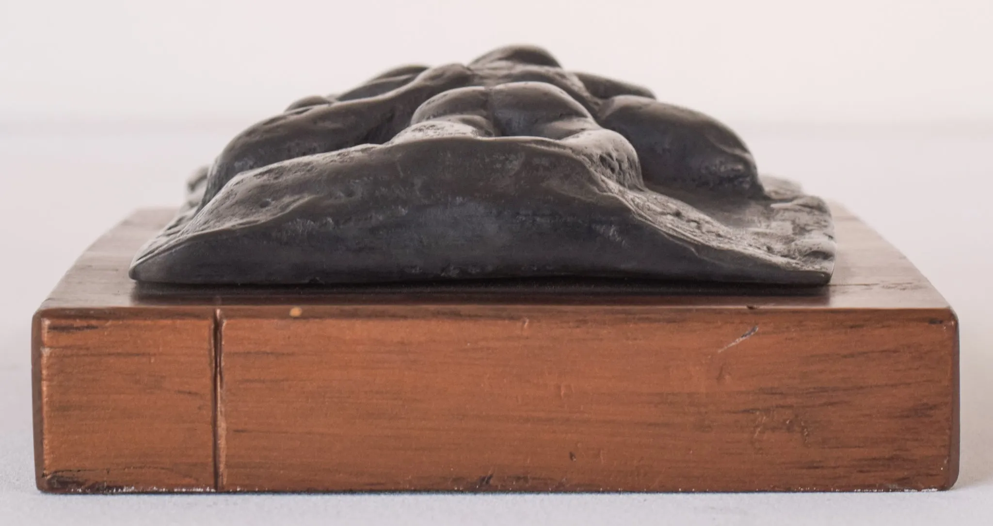 Manuel Martinez Hugué - Bronze Plaque of Mother and Child