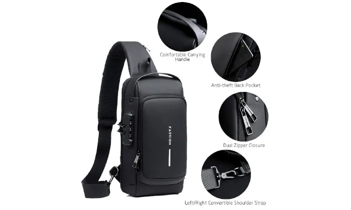 Men Sling Bag Pack