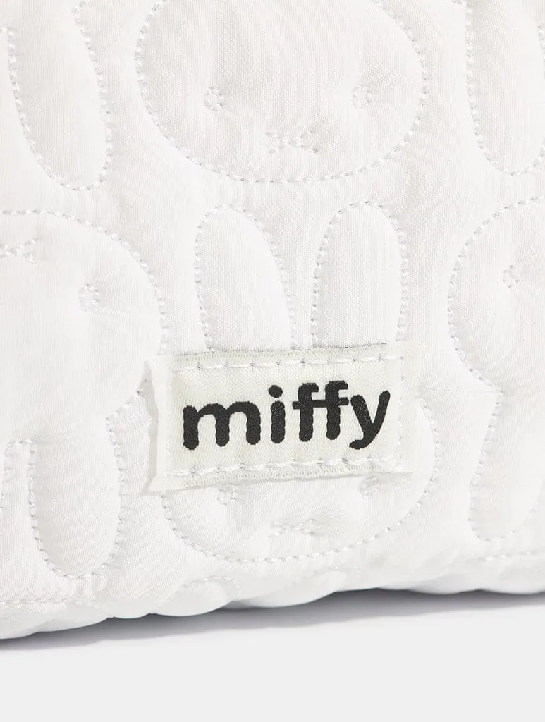 Miffy x Skinnydip Quilted Makeup Bag
