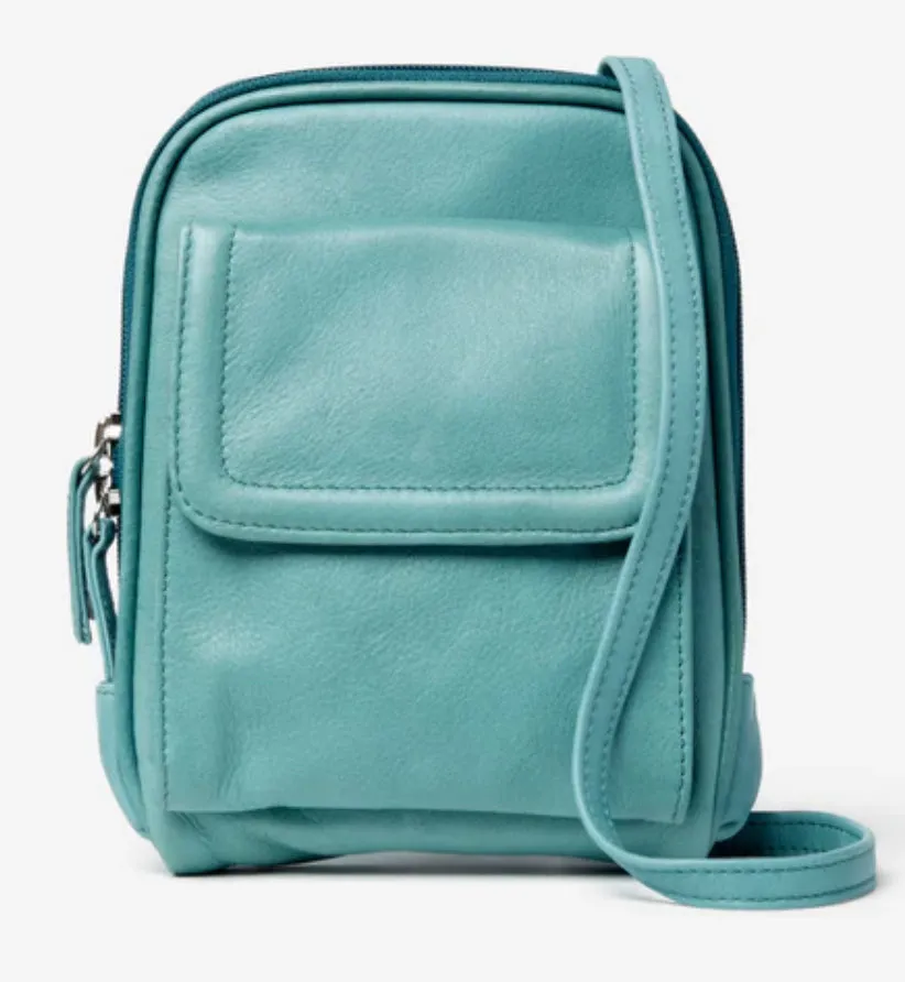 Osgoode Marley Leather RFID Mini Organizer Handbag/Purse- 4601