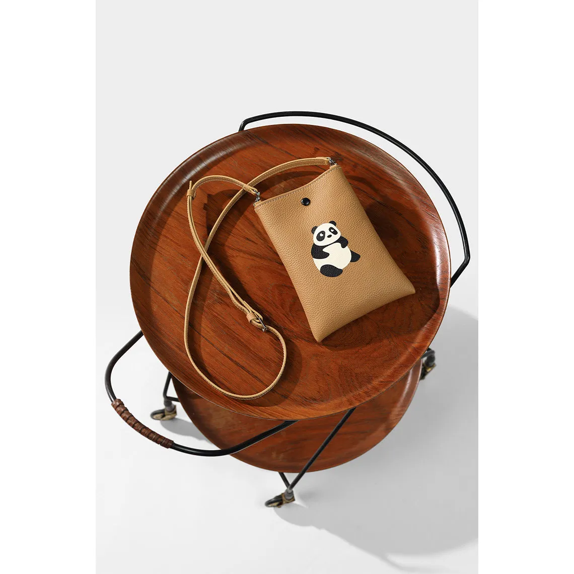 POPSEWING® Top Grain Leather Panda Crossbody Bag DIY Kits