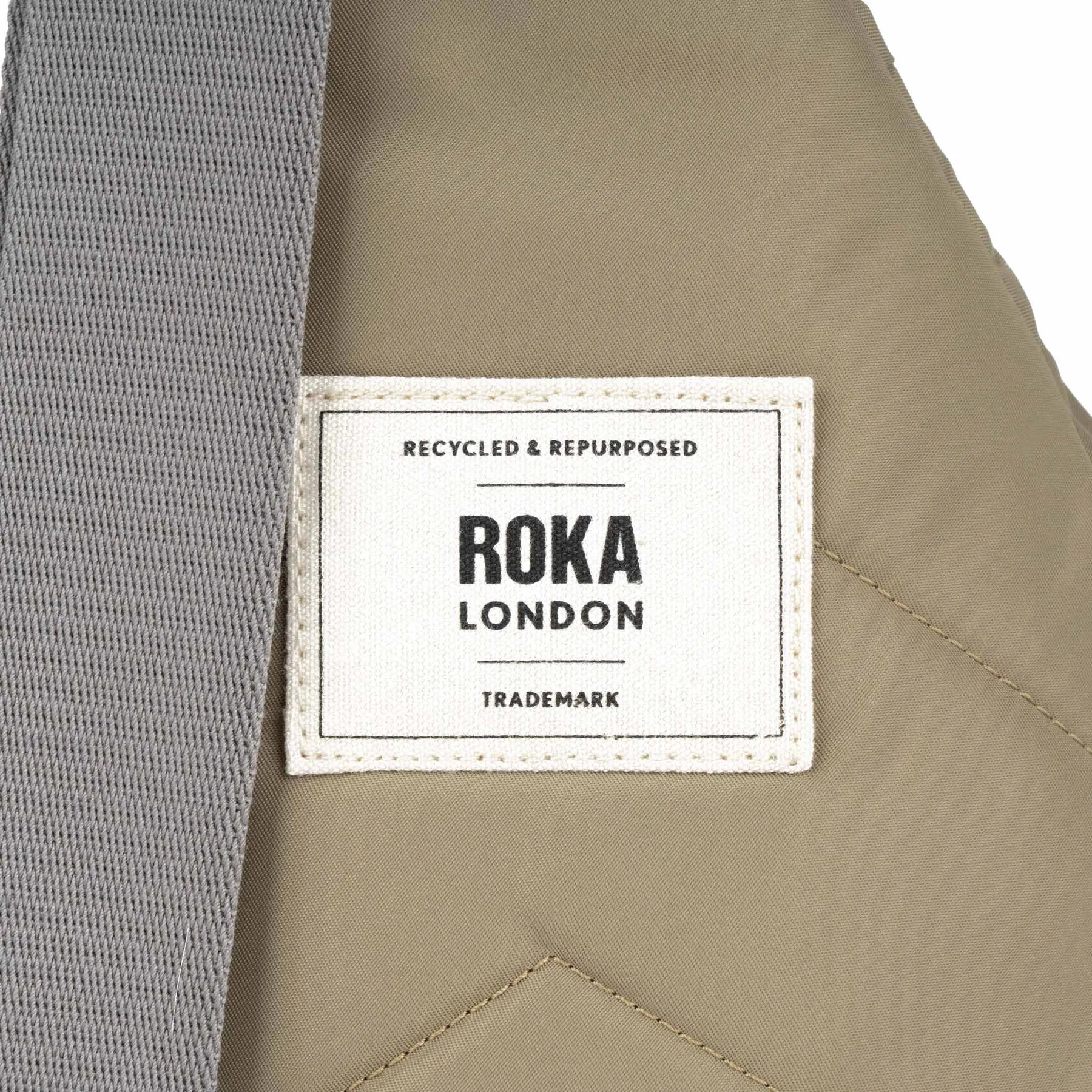 ROKA Willesden B Large Recycled Nylon Bag - Taupe