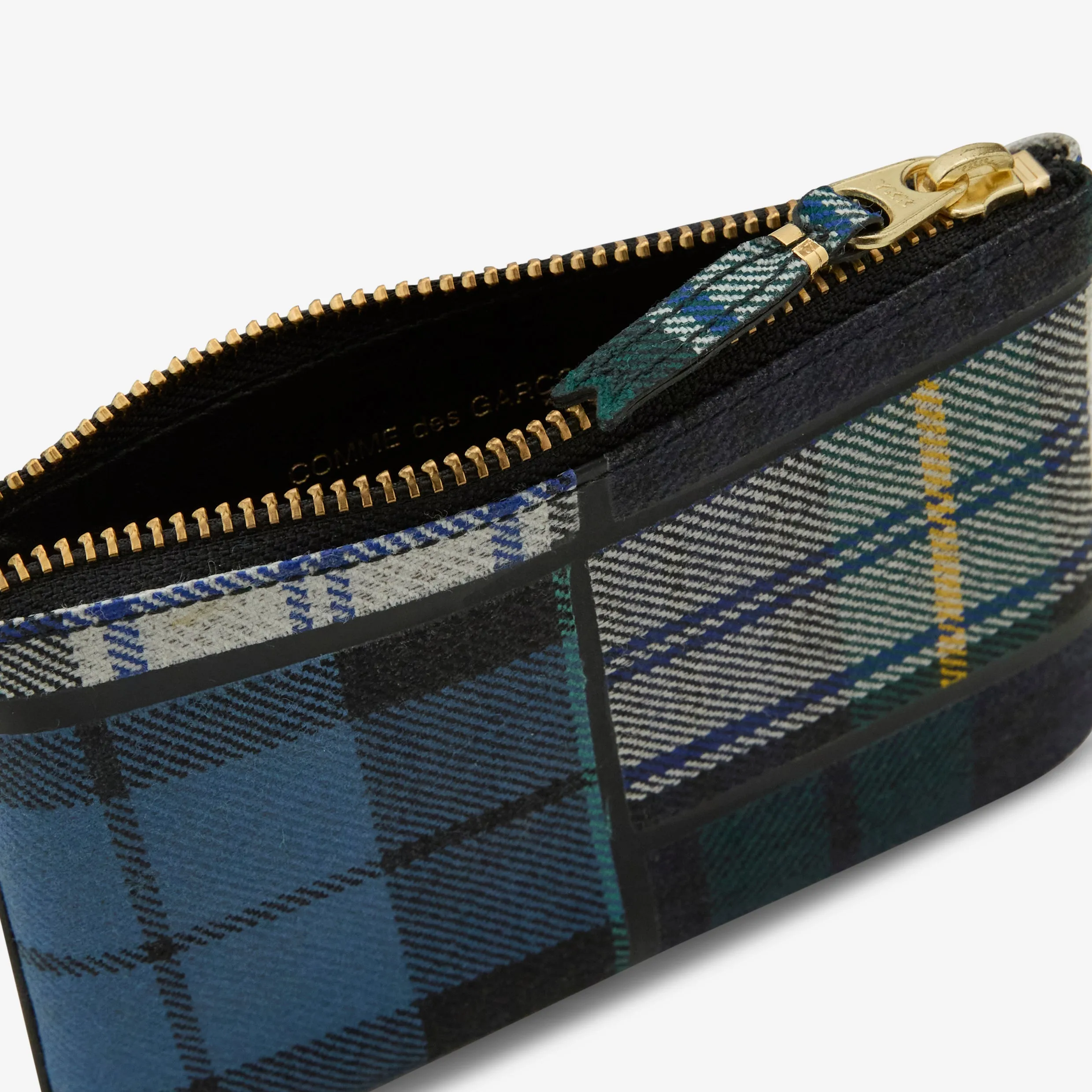 SA8100TP Tartan Patchwork Wallet Green