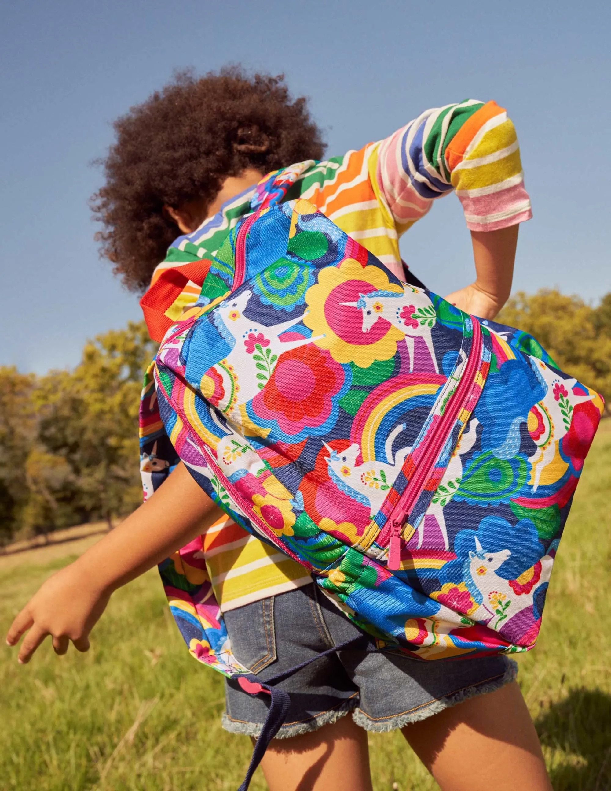 School Bag-Unicorn Rainbow