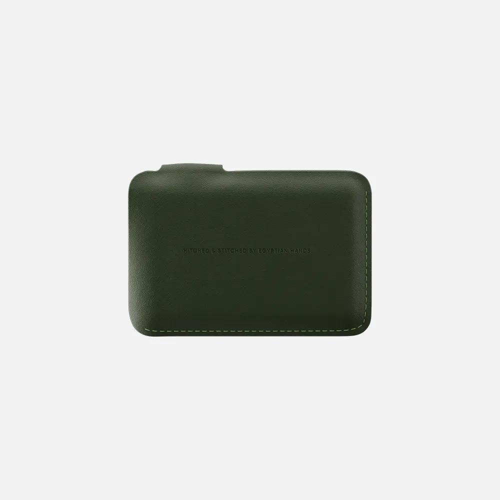 Snap Cardholder - Black/Green