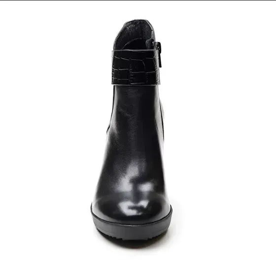 Stonefly stivaletto da donna Oprah 26 Nappa Leather 218209 000 nero