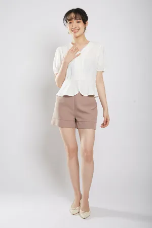 Tahli Shorts in Khakis