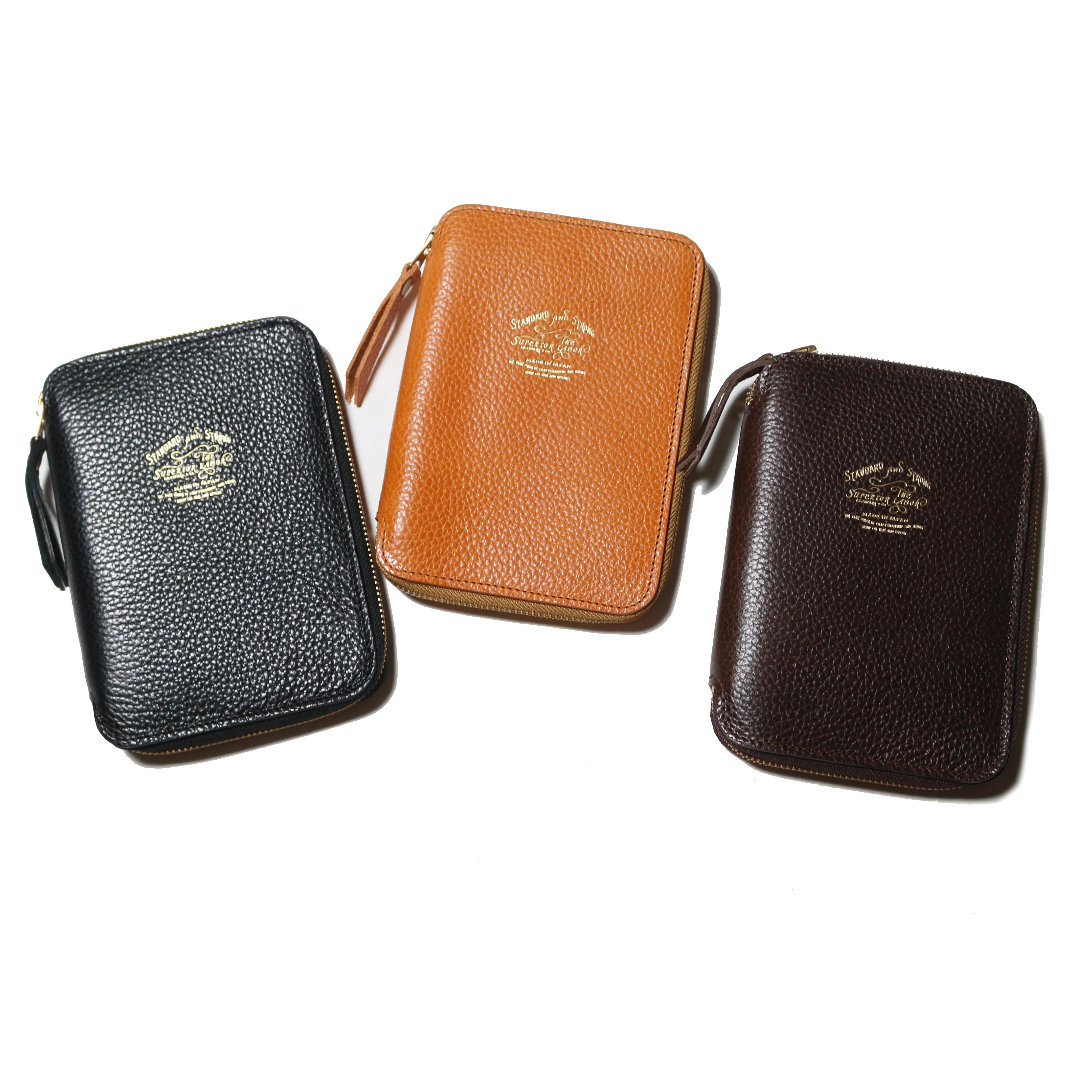 The Superior Labor - Leather Zip Organizer (A6 Size)