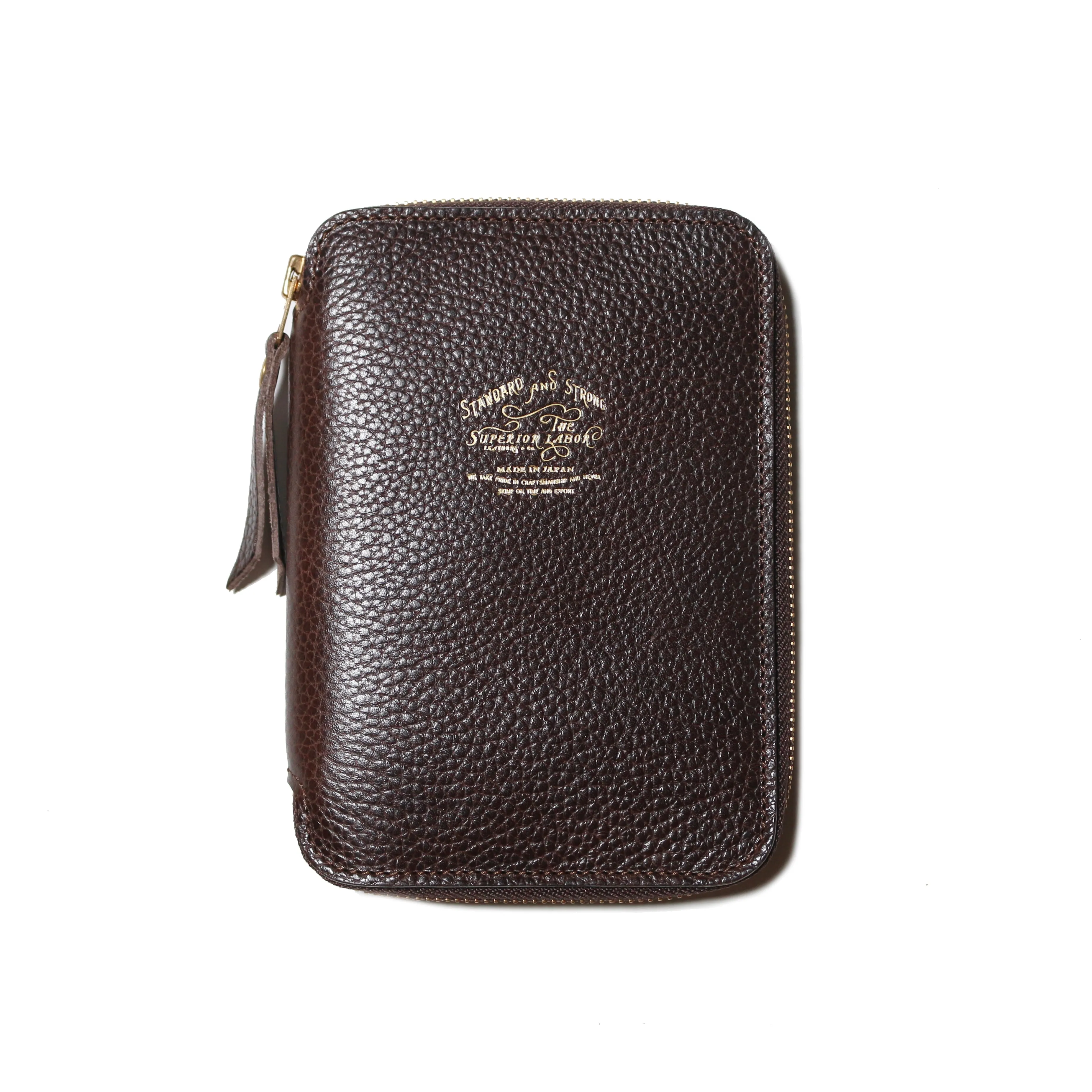 The Superior Labor - Leather Zip Organizer (A6 Size)