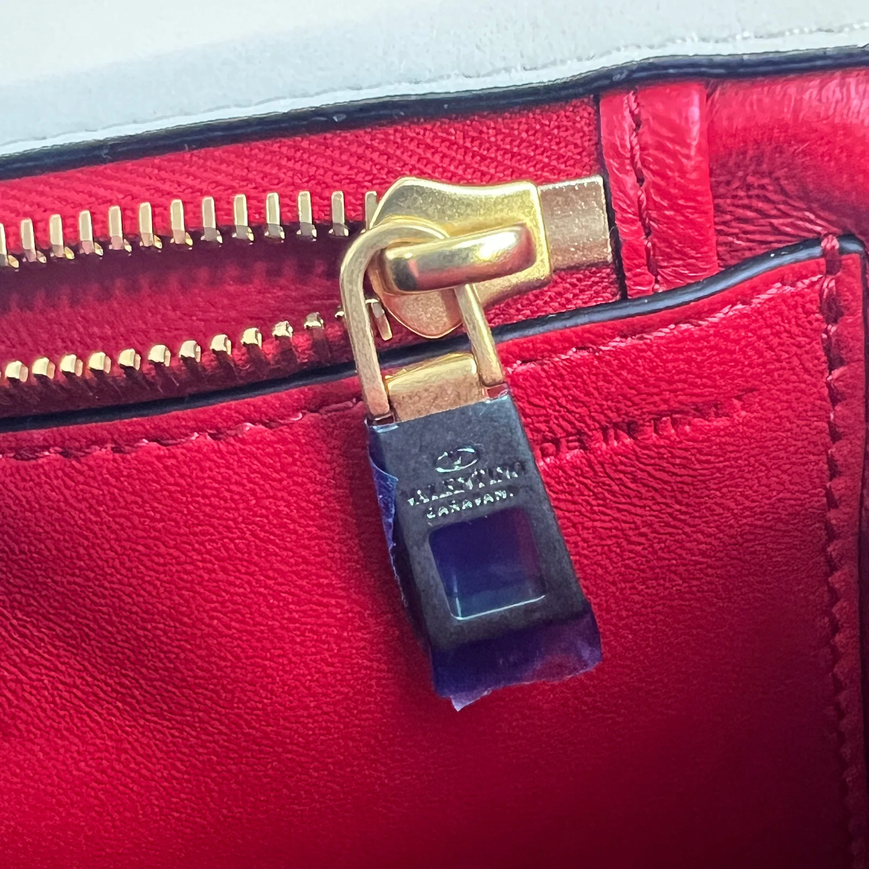 V Studded Shoulder Bag