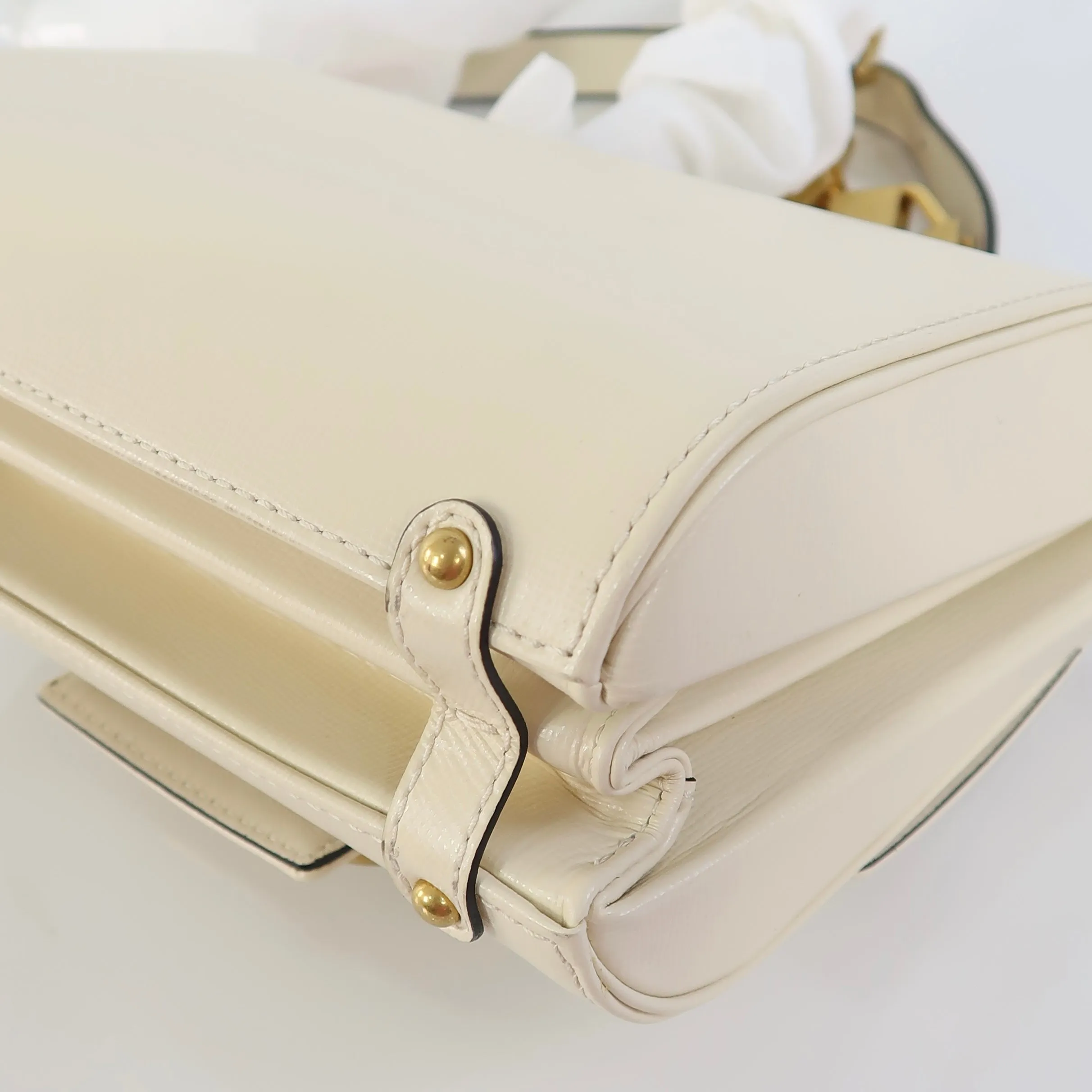 V Studded Shoulder Bag