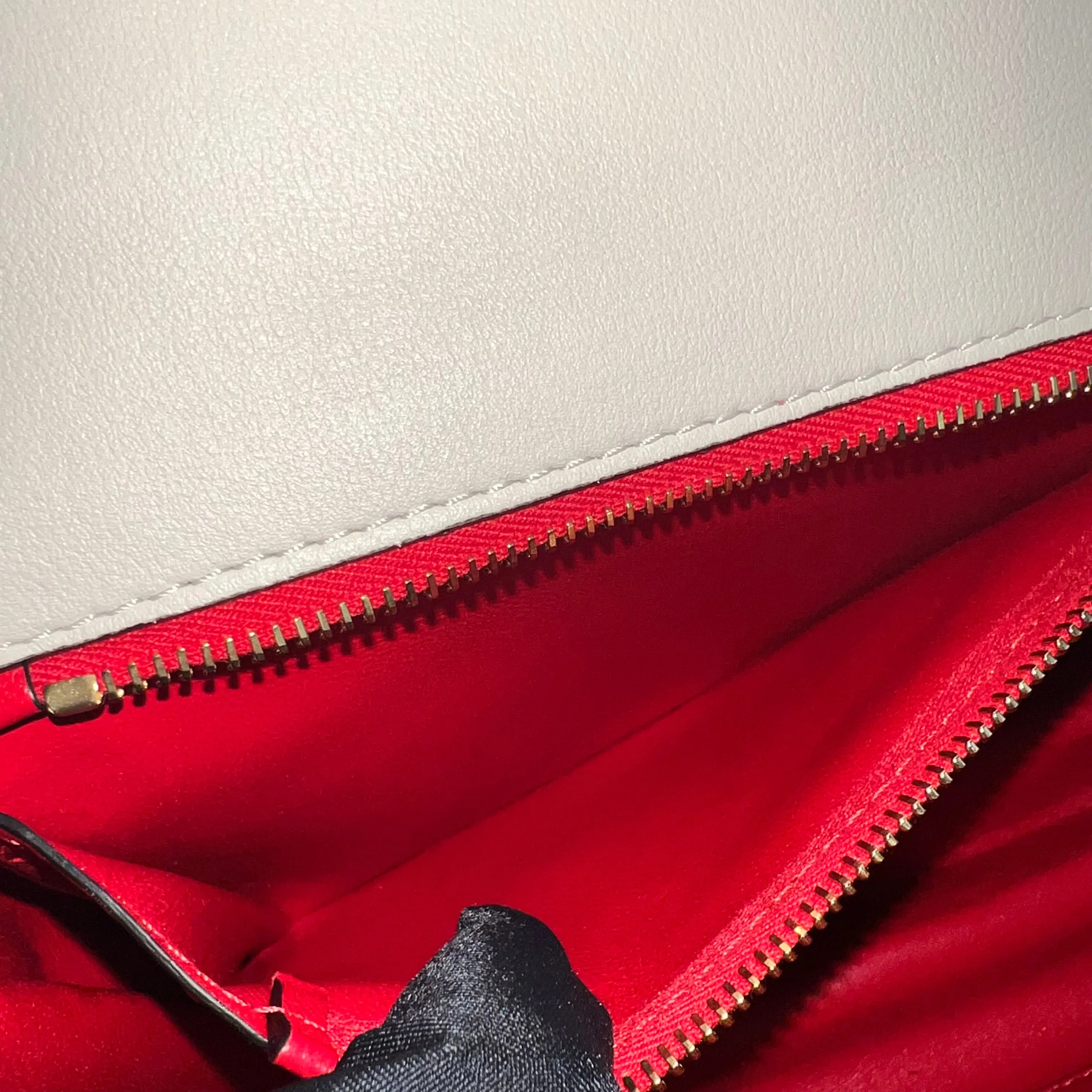 V Studded Shoulder Bag