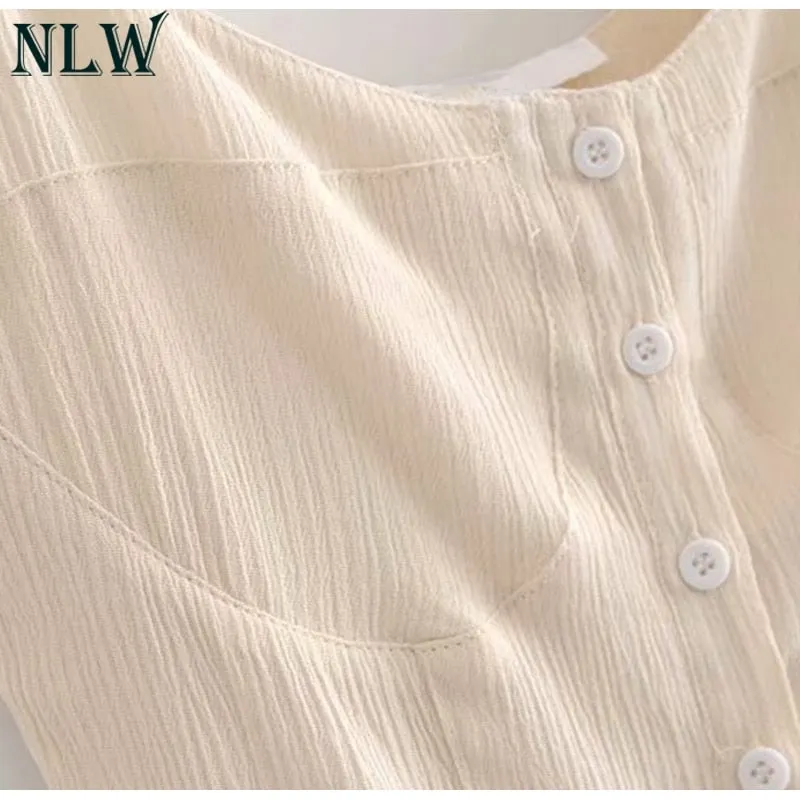 VenusFox Vintage Pleated A-Line Short Dress