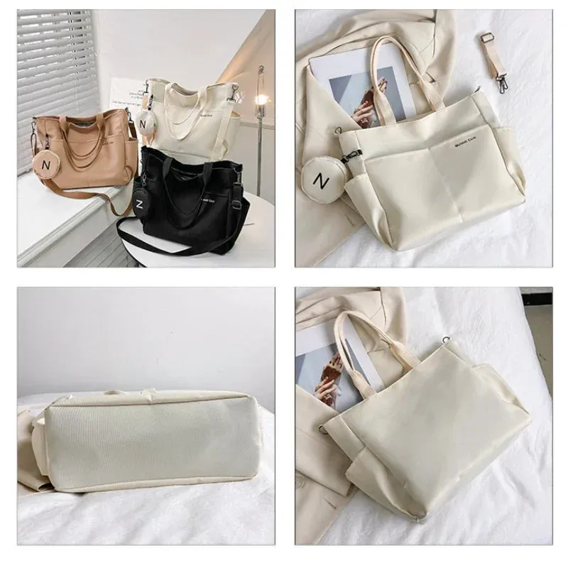 Versatile Crossbody & Shoulder Handbag with Pouch