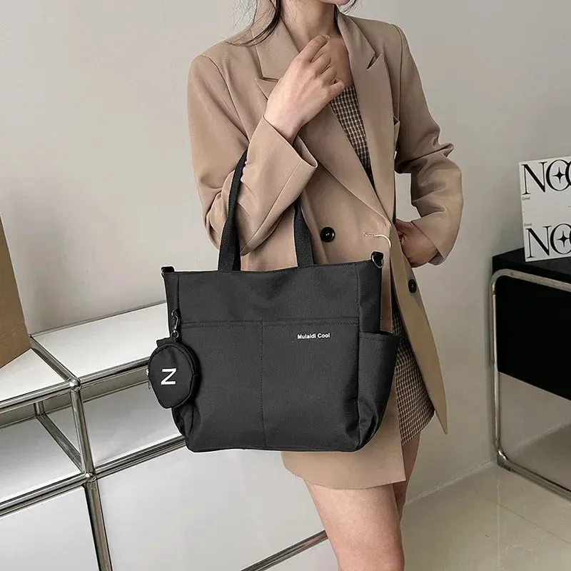 Versatile Crossbody & Shoulder Handbag with Pouch